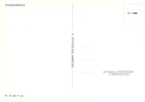AK / Ansichtskarte Stokmarknes  Stokmarknes