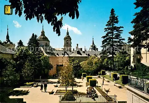 AK / Ansichtskarte El_Escorial Monasterio Plaza de Benavente El_Escorial