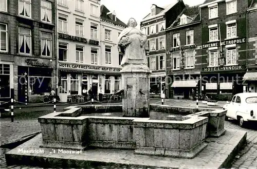 AK / Ansichtskarte Maastricht t Mooswief Brunnen Maastricht