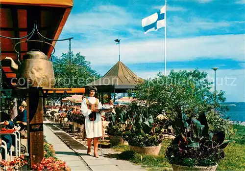 AK / Ansichtskarte Helsinki Brunnsparke Caf? Ursula Helsinki