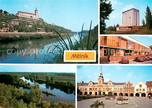 AK / Ansichtskarte Melnik_Tschechien Zamek Hotel Ludmila  Melnik Tschechien