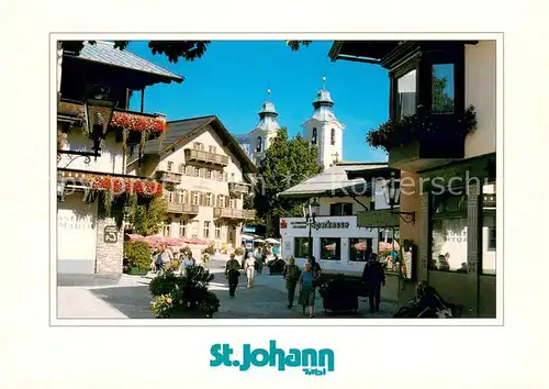 AK / Ansichtskarte St_Johann_Tirol Fussg?ngerzone St_Johann_Tirol