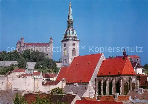 AK / Ansichtskarte Bratislava_Pressburg_Pozsony Dom sv. Martina 