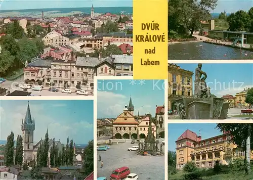 AK / Ansichtskarte Dvur_Kralove_nad_Labem Gottwaldovo namesti  Dvur_Kralove_nad_Labem