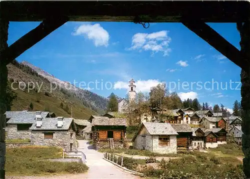 AK / Ansichtskarte Bosco_Gurin Dorf im Tessin Bosco Gurin
