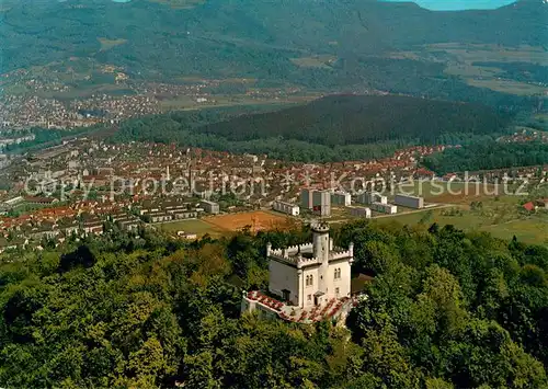 AK / Ansichtskarte Olten mit Saeli Schloessli Fliegeraufnahme Olten