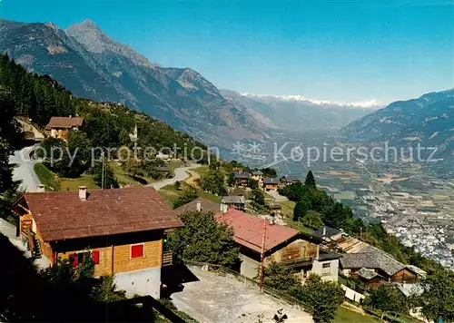 AK / Ansichtskarte Ravoire Vue panoramique avec la plaine du Rhone Alpes Ravoire