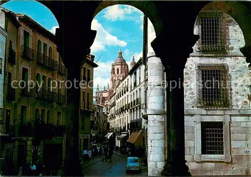 AK / Ansichtskarte Segovia Calle de Juan Bravo Segovia