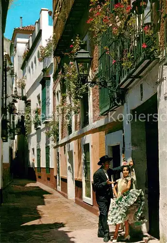 AK / Ansichtskarte Sevilla_Andalucia Barrio de Santa Cruz Calle de la Pimienta Sevilla_Andalucia