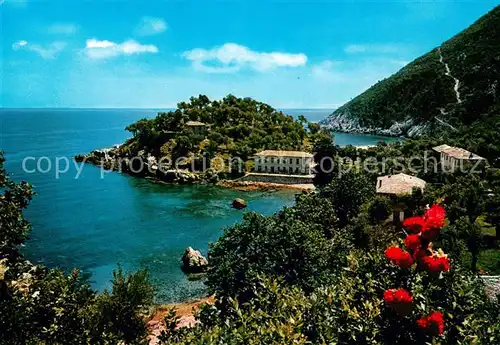 AK / Ansichtskarte Pelion_Greece Damouhari Plaz Kuestenpanorama Pelion Greece