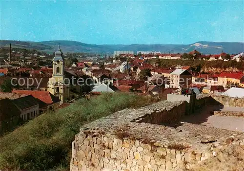 AK / Ansichtskarte Eger_Cheb_Tschechien Kilatas a varbastyarol Blick von der Burgbastei 