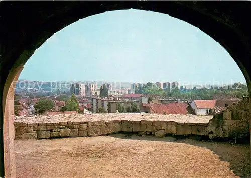 AK / Ansichtskarte Eger_Cheb_Tschechien Kilatas a varbol Blick von der Burg 