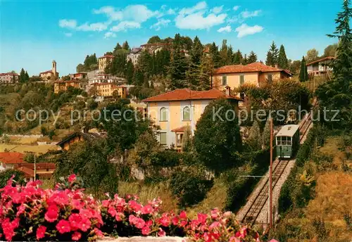 AK / Ansichtskarte Bergamo Funicolare al Colle S Vigilio Bergamo