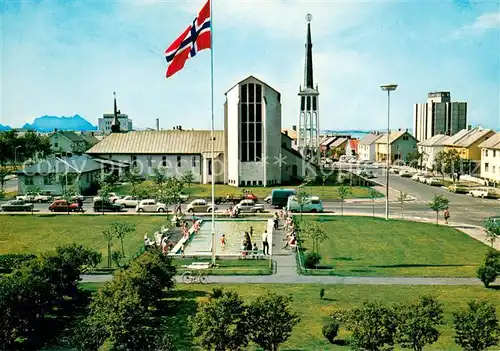 AK / Ansichtskarte Bodo Domkirke SAS Royal Hotel Bodo