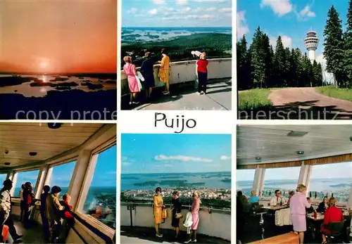 AK / Ansichtskarte Puijo Aussichtsturm 