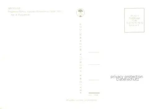 AK / Ansichtskarte Wroclaw Fragment Rynku Wroclaw