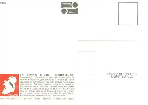 AK / Ansichtskarte Kinsale_Irland Leuchtturm 