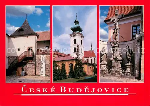 AK / Ansichtskarte Ceske_Budejovice Panska Ulice Klaster Ceske Budejovice