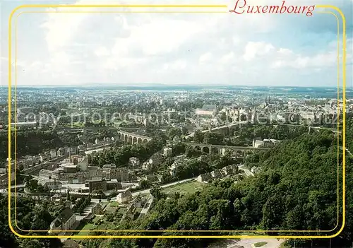 AK / Ansichtskarte Luxembourg_Luxemburg Fliegeraufnahme Luxembourg Luxemburg