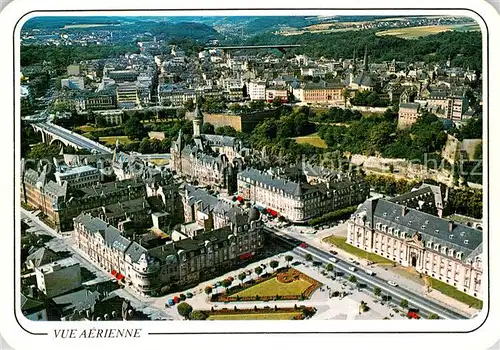 AK / Ansichtskarte Luxembourg_Luxemburg Fliegeraufnahme  Luxembourg Luxemburg