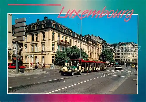 AK / Ansichtskarte Luxembourg_Luxemburg Petot train touristique Luxembourg Luxemburg