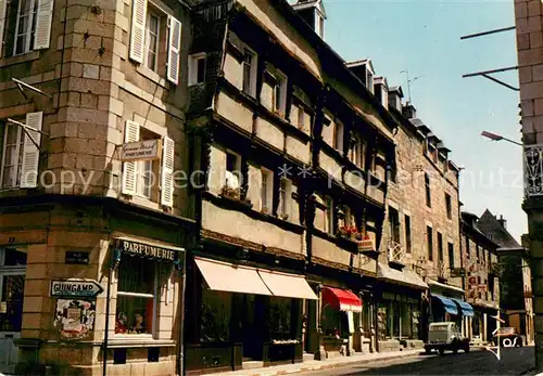 AK / Ansichtskarte Lannion Vieilles maisons de la rue Geoffroy de Pontblanc Lannion