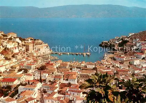 AK / Ansichtskarte Hydra_Greece Hafen 