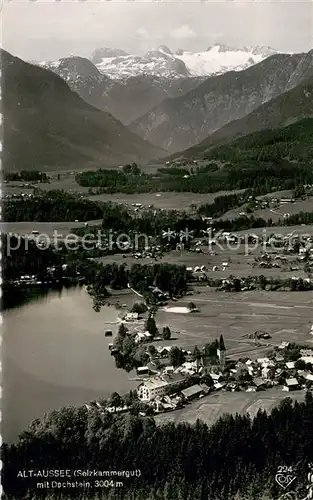 AK / Ansichtskarte Alt_Aussee Panorama mit Dachstein Alt_Aussee