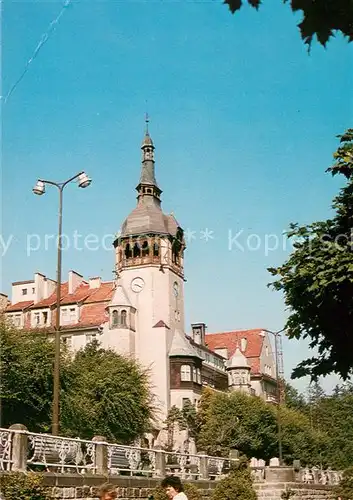 AK / Ansichtskarte Swieradow_Zdroj_Bad_Flinsberg Dom Zdrojowy Swieradow_Zdroj