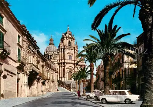 AK / Ansichtskarte Ragusa Piazza Duomo Basilica di S Giorgio Ragusa