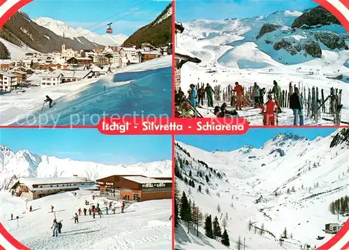 AK / Ansichtskarte Ischgl Silvretta Schiarena Ischgl
