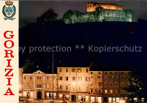 AK / Ansichtskarte Gorizia bei Nacht Gorizia