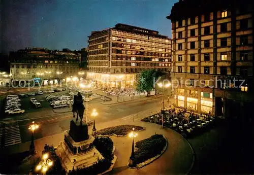 AK / Ansichtskarte Beograd_Belgrad Platz der Republik Beograd Belgrad