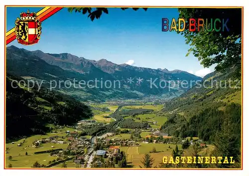 AK / Ansichtskarte Bruck_Grossglocknerstrasse Panorama im Gasteinertal Bruck