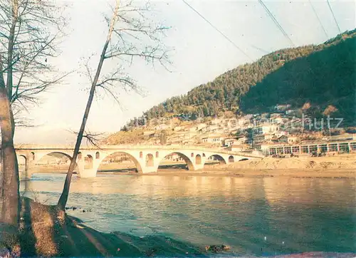AK / Ansichtskarte Berat_Albanien Gorica Bridge Berat Albanien