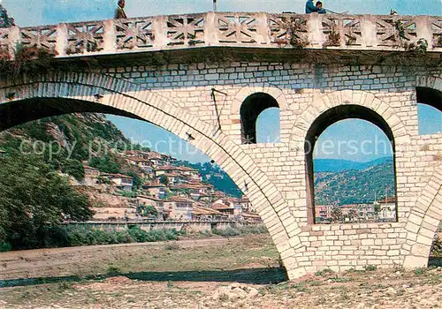 AK / Ansichtskarte Berat_Albanien Gorica bridge Berat Albanien