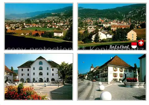 AK / Ansichtskarte Balsthal Panorama Kornhaus Brunnen Balsthal