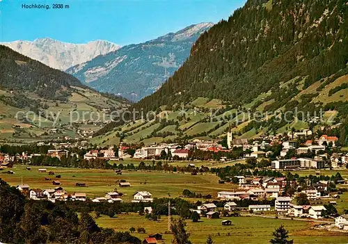 AK / Ansichtskarte Bad_Hofgastein Panorama mit Hochkoenig Bad_Hofgastein