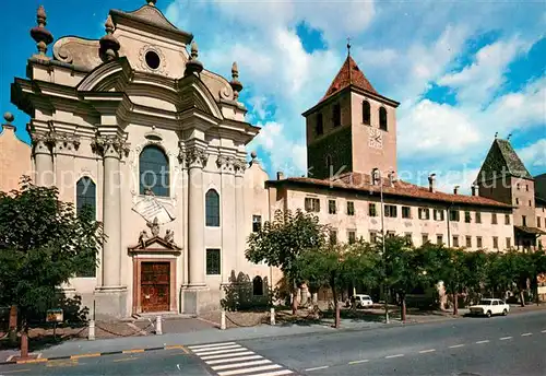 AK / Ansichtskarte Bozen_Suedtirol Grieser Stiftskirche Bozen Suedtirol