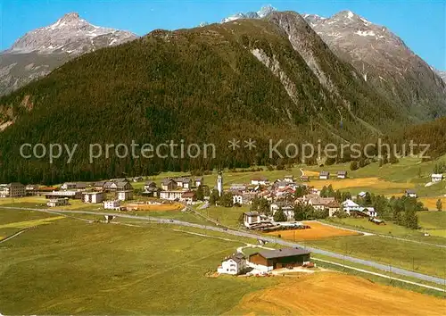 AK / Ansichtskarte Bever_Maloja Panorama Bever Maloja