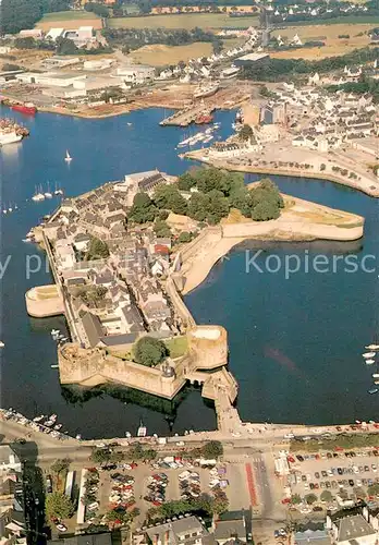 AK / Ansichtskarte Concarneau_Finistere Vue generale aerienne sur la Ville Close  Concarneau_Finistere