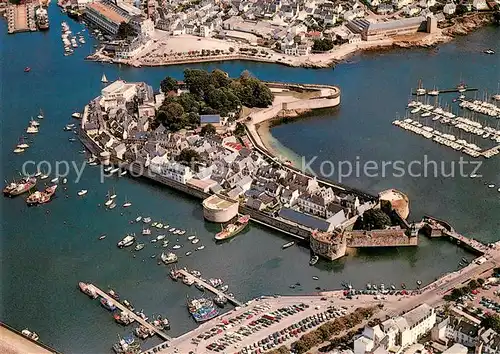 AK / Ansichtskarte Concarneau_Finistere Vue generale aerienne sur la Ville Close Concarneau_Finistere