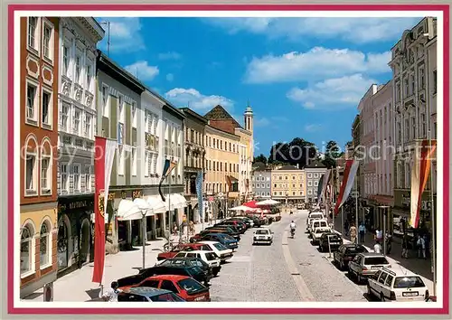 AK / Ansichtskarte Ried_Innkreis Hauptplatz mit Rathaus Ried Innkreis