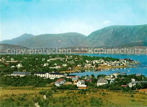 AK / Ansichtskarte Stokmarknes Panorama Stokmarknes