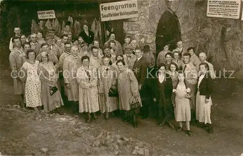 AK / Ansichtskarte Saalfeld_Saale Feengrotten Saalfelder Heilquellen Saalfeld_Saale