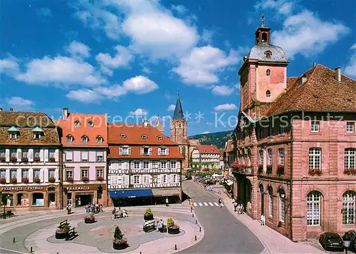 AK / Ansichtskarte Wissembourg Place de la Republique Wissembourg