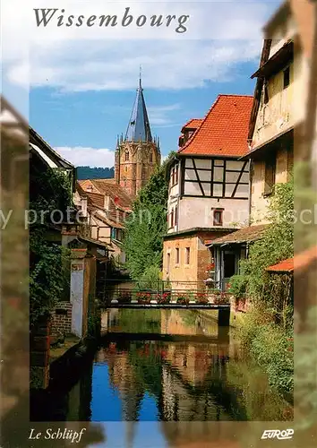 AK / Ansichtskarte Wissembourg Petite Venise Le Schl?pf Lauter Wissembourg