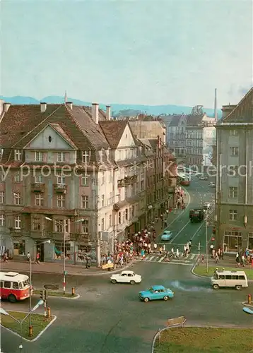 AK / Ansichtskarte Walbrzych_Waldenburg Plac Grunwaldzki Walbrzych Waldenburg
