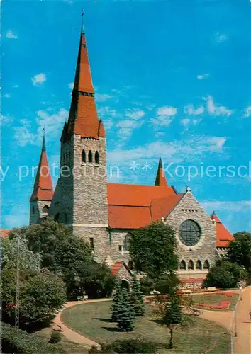 AK / Ansichtskarte Tampere Domkyrka Tampere