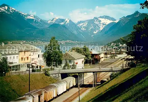 AK / Ansichtskarte Andalsnes Panorama mot Isfjorden Andalsnes